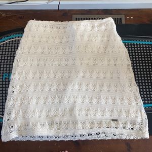 Girls white skirt